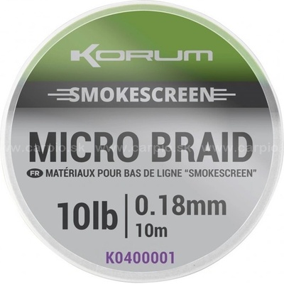 Korum Smokescreen Micro Braid 10lb 10m