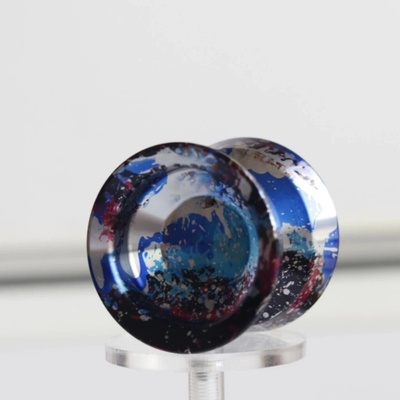 Gravitation Mini Ace-Yo Silver Blue Splash