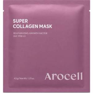 Arocell Super Collagen Mask - Стягаща и хидратираща маска за лице, 1бр. /43г
