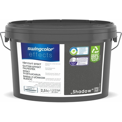 Swingcolor Barva s efektem třpytivým 2,5 l shadow matná 6196.U02,5.7536