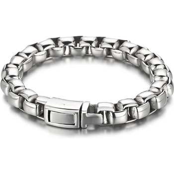 Image 1 of Мъжка масивна гривна от стомана тип синджир | Мъжки гривни от стомана