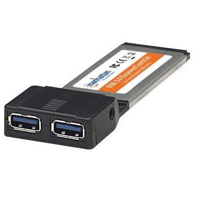 MANHATTAN 151405 : : ExpressCard-34 адаптер за 2x USB 3.0 порта
