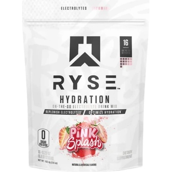 RYSE Hydration Sticks | Replenish Electrolytes ~ Optimize Hydration [16 x 6.5 грама] Pink Splash