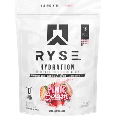 RYSE Hydration Sticks | Replenish Electrolytes ~ Optimize Hydration [16 x 6.5 грама] Pink Splash
