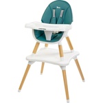 Caretero Столче за хранене 2 в 1 Caretero - Tuva, Dark Green (TERO-7705) - baby