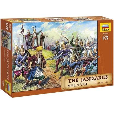 ZVEZDA Wargames AoB figurky 8050 The Janizaries 32-8050 1:72