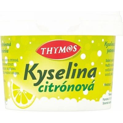Thymos Kyselina citrónová potravinárska 80 g