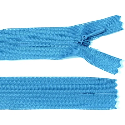 Spirálový zip no.3 skrytý nerozepínací 22cm - více barev color: 616 kobaltová modrá