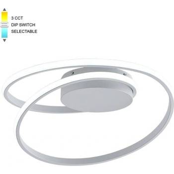 VITO LED Плафон RiNG 38 38W, 3xCCT-DIP, бял - VITO (2026380)