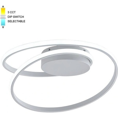 VITO LED Плафон RiNG 38 38W, 3xCCT-DIP, бял - VITO (2026380)