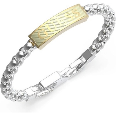 GUESS Pánský ocelový náramek Bond Street 3028 JUMB03028JWYGSTS