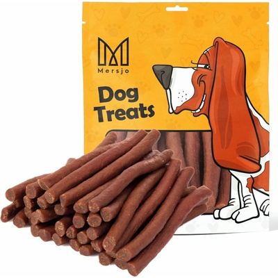 Mersjo Maškrty pochúťky pre psy Hovädzie Kabanosy 500 g