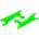 Traxxas Suspension arms, upper, green (left or right, front or rear) (2) TRX8998G (TRX8998G)