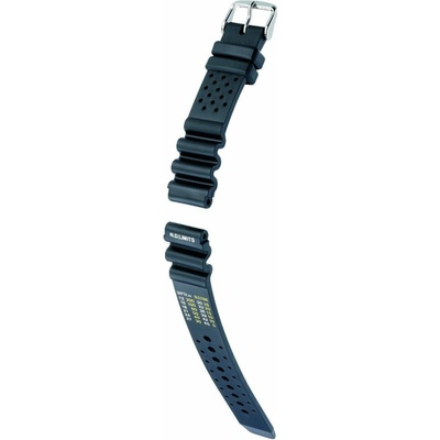Hirsch Silikónový remienok pro diver XL 40908850-2 čierny