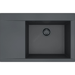 Alveus 1149504 - Кухненска мивка PURE 79x51, 5 см гранит/черен (AV0151) Мивка за вграждане