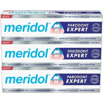 Meridol Parodont Expert zubní pasta tripack 75 ml
