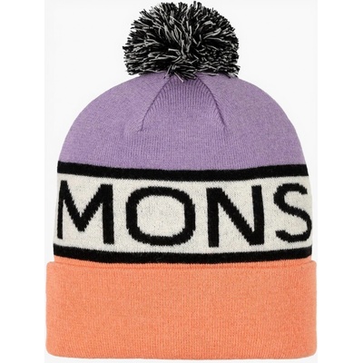 Mons Royale McCloud Pom Pom Beanie lupin/punch/white