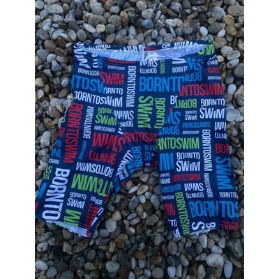 BornToSwim logo jammer navy m - uk34