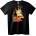 NOONEBRAND Тениска Барт Симпсон разтопена арт - 2XL, Black
