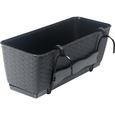 Prosperplast Ratolla PW 49,2 x 17,2 x 17,4 cm antracit – Hledejceny.cz
