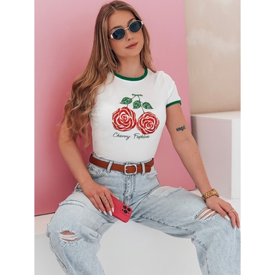 Dámske tričko ROSAWIS Dstreet RY2845 Biela