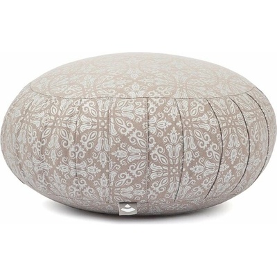 Bodhi ZAFU meditační polštář Maharaja špalda 34,5x19,5