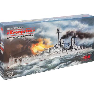 ICM Kronprinz WWI German Battleship 1:350