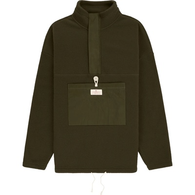 Amundsen Sports Мъжки поларен пуловер Amundsen sports Vagabond Waxed Fleece Fleece jumper - Nato / Green - размер XXL (005-6445-0115)