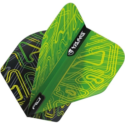 Red Dragon Yin Yang - Yellow & Green RF6973