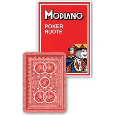 Modiano Покер карти Modiano Poker Route - червен гръб