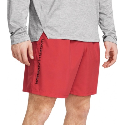 Under Armour UA Woven Wdmk shorts -RED 1383356-814 Červená