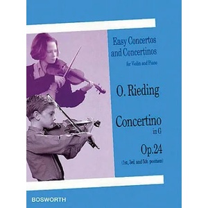 Concertino in G Op. 24 | Oscar Rieding (ISBN: 9781844497287)