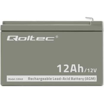 Image 1 of Батерия за UPS Qoltec, AGM, 12V/12Ah | 53049 (53049)