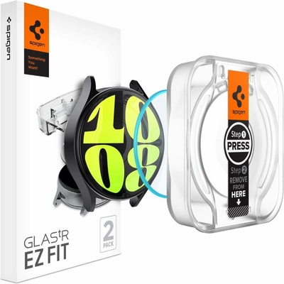 Spigen Glass tR EZ Fit 2 Pack, transparency - Samsung Galaxy Watch7 40mm AGL08494