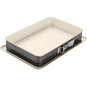 Dr. Oetker rectangular springform pan with leak-proof base 38 cm Baking Trend - baking pan with ceramic-reinforced non-stick coating, heat-resistant up to 230°C, leak-proof - 4861 (4861)