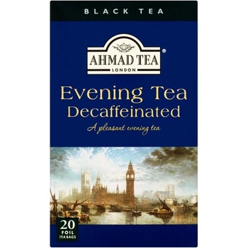 Ahmad Tea Černý čaj Decaffeinated Evening bez kofeinu 20 x 2 g