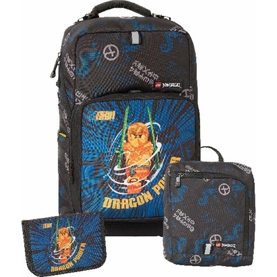 LEGO® Комплект ученически чанти LEGO Optimo от 3 части с ученически чанти Ninjago Arin и поставка за химикалки 20254-2404 (20254-2404)