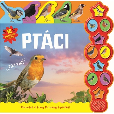 Ptáci - 10 zvukových tlačítek