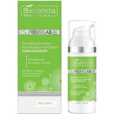 Bielenda Supremelab Sebio Derm denný krém 0,5% Bakuchiol & 6% Hydro Complex 50 ml