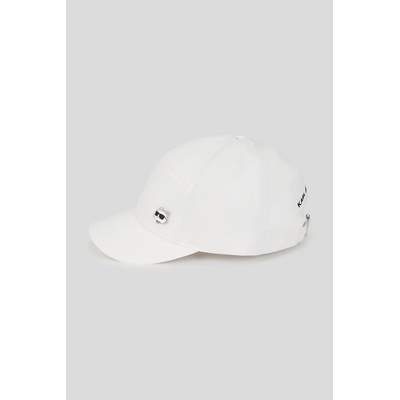 Karl Lagerfeld Памучна шапка с козирка Karl Lagerfeld IKON (A3W33139)