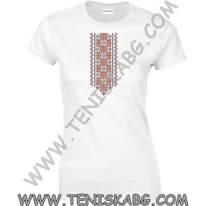 Fruit of the Loom Тениска - Шевица, бродерия 2453, 2454