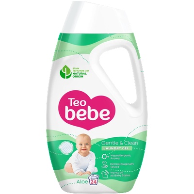 Teo BEBE Gentle&Clean Aloe Течен перилен препарат, 24 пранета