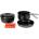Trangia Тенджера Trangia Tundra III Non-stick Pot - Black / Silver - размер 620 g (532-0017-0111)