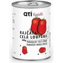 Ati Vegetable Rajčata celá loupaná 400g