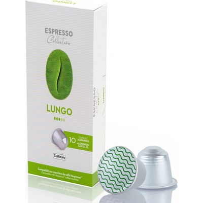 Caffitaly Висококачествени алуминиеви капсули за Nespresso® LUNGO Caffitaly 10 бр