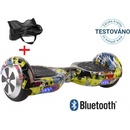 Hoverboard standard grafitty žlutý