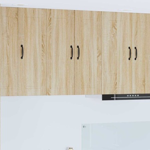 vidaXL Стенен шкаф PORTO Сонома дъб 60 x 31 x 80 см (885397)