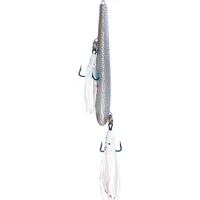 ICE Fish Pilker Shadov Silver s chobotnicí 250 g