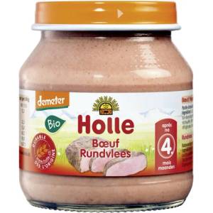Holle Био месно пюре Holle - Говеждо месо, 125 g (BB210323) - ozone