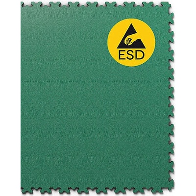 Fortelock ESD Koža Zelená 0,25 m²